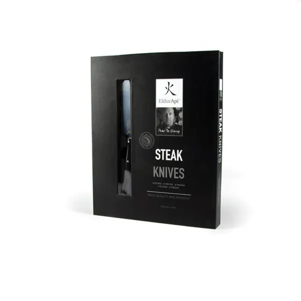 EldurApi Steakmessen, 6 stuks - Afbeelding 2