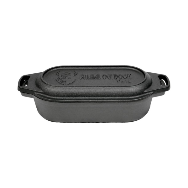 Dutch oven, 2 skillets, 1L, ovaal