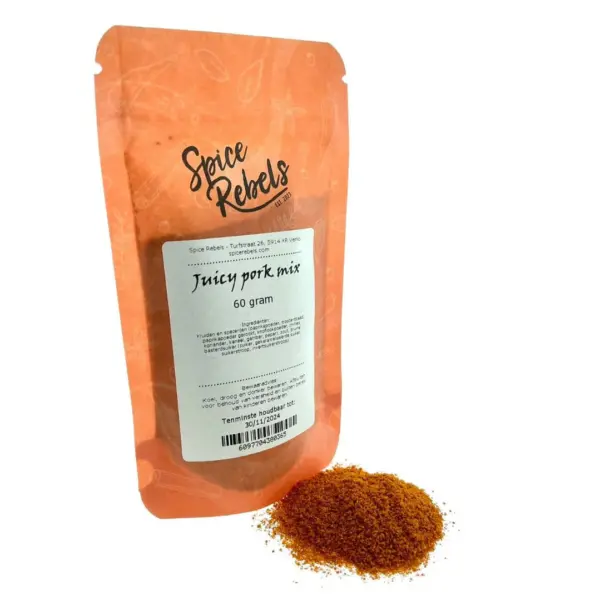 Spice Rebel Juicy pork mix, 60gr