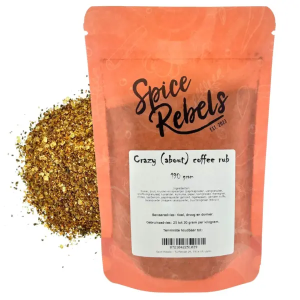 Spice Rebel Grazy about coffee rub, 65gr