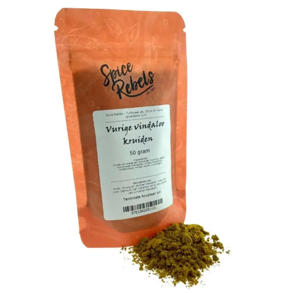 Spice Rebel Vurige Vindaloo (zoutvrij), 50gr