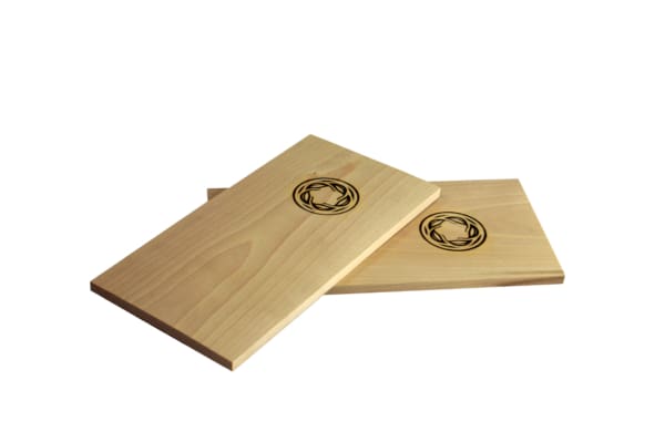 Yakiniku Rookplank, beuken, 2 stuks