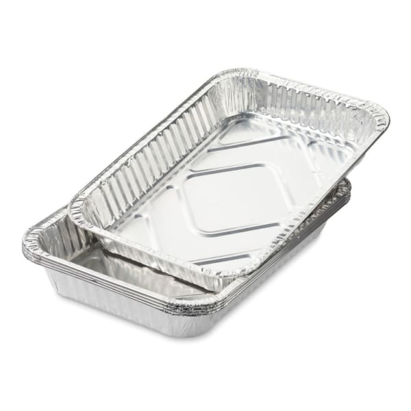 Aluminium drip-pan 31,5x21,5x4cm, 5 stuks - Afbeelding 2