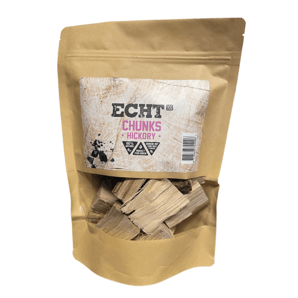 ECHT Rookhout, chunks, Hickory, 500gr