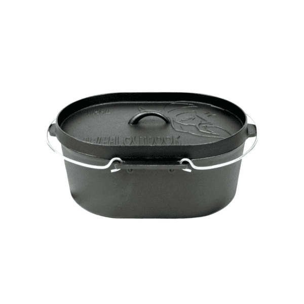 Dutch oven, 9L, ovaal, zonder pootjes