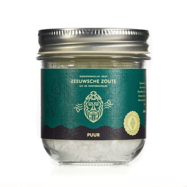 Zeeuwsche Zoute Puur zout, pot, 100gr