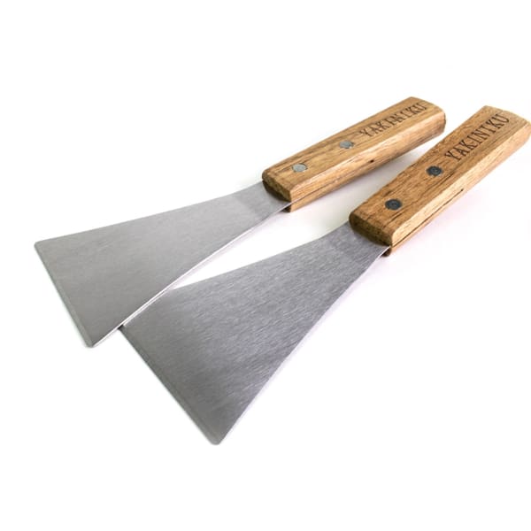 Yakiniku BBQ Spatelset, houten handvat, 2st