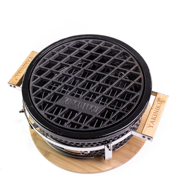 Shichirin gietijzer grillrooster rond