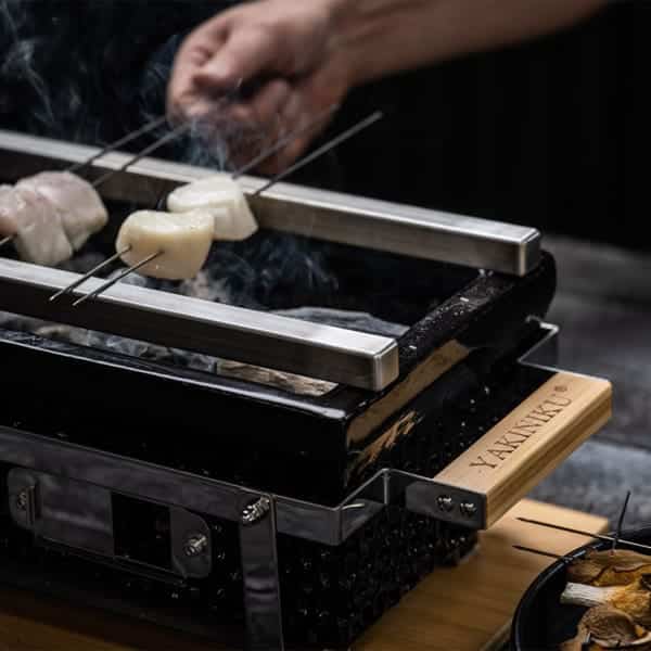 Shichirin Yakitori bars rechthoekig - Afbeelding 4