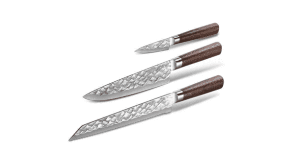 Bare Cookware 3-delige messenset, classic