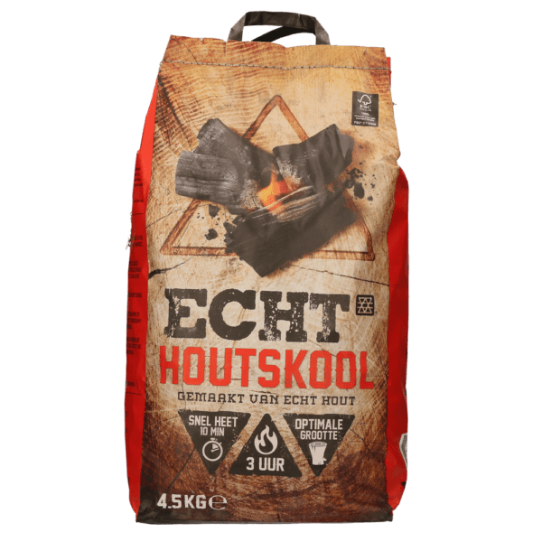 ECHT Houtskool, FSC 100, 4,5kg
