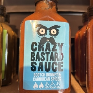 Grazy Bastard Sauce, Scotch Bonnet & Caribbean Spices, 100ml