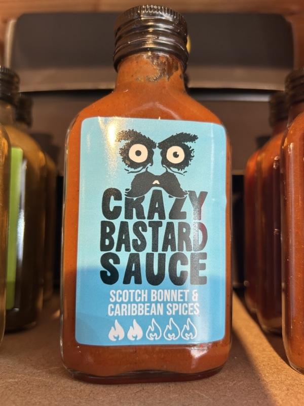 Grazy Bastard Sauce, Scotch Bonnet & Caribbean Spices, 100ml