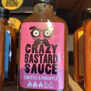 Grazy Bastard Sauce, Chipotle & pineapple, 100ml
