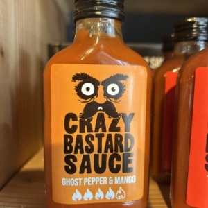 Grazy Bastard Sauce, Ghost pepper & mango, 100ml