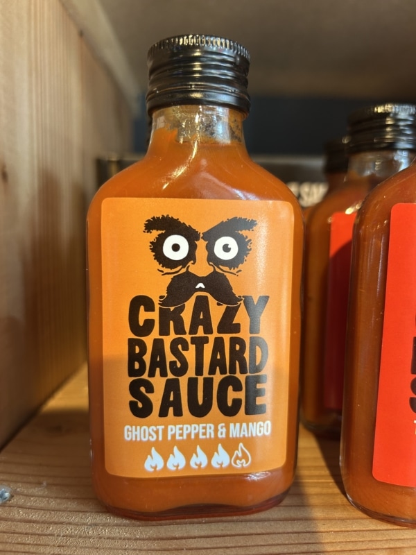 Grazy Bastard Sauce, Ghost pepper & mango, 100ml