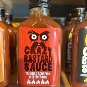 Grazy Bastard sauce, Trinidad Scorpion & Clementine, 100ml