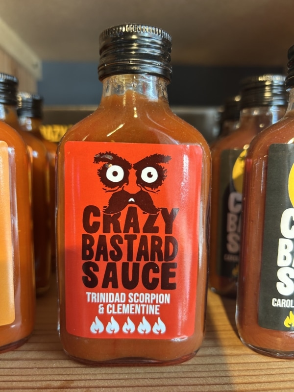 Grazy Bastard sauce, Trinidad Scorpion & Clementine, 100ml